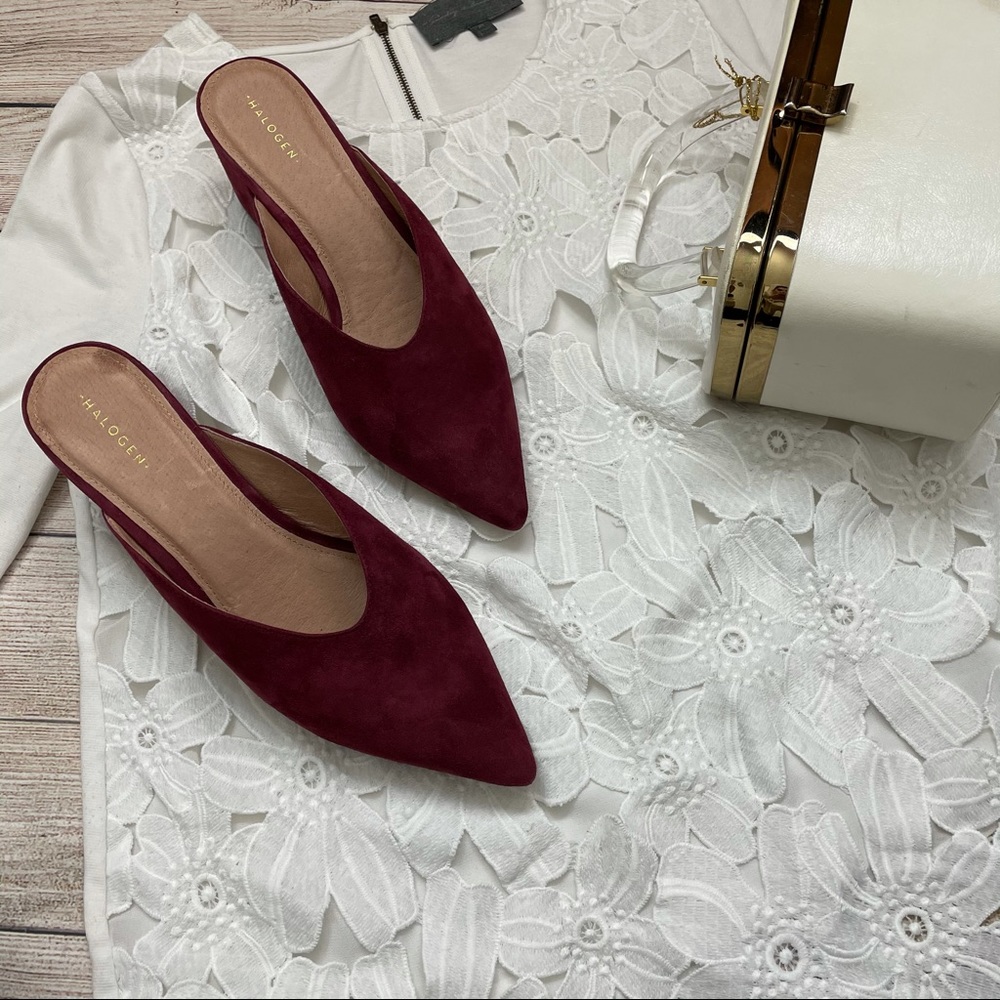 Halogen Red Tori Mules - Picture 4 of 10